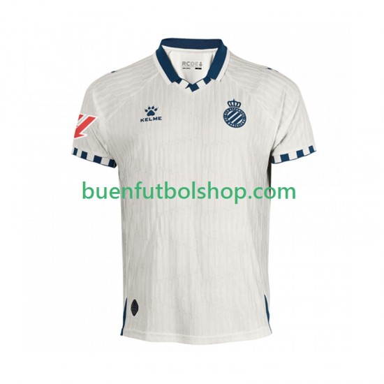 Camiseta de Fútbol RCD Espanyol 2025-2026 Segunda Equipación Manga Corta Hombre