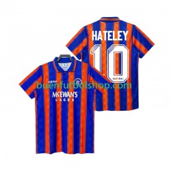 Camiseta de Fútbol Rangers HATELEY 10 Retro 1993 1994 Segunda Equipación Manga Corta Hombre Camiseta de Fútbol Rangers HATELEY 10 Retro 1993 1994 Segunda Equipación Manga Corta Hombre