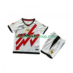 Camiseta de Fútbol Rayo Vallecano 2024-2025 Segunda Equipación Manga Corta Niño