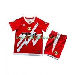 Camiseta de Fútbol Rayo Vallecano 2024-2025 Primera Equipación Manga Corta Niño