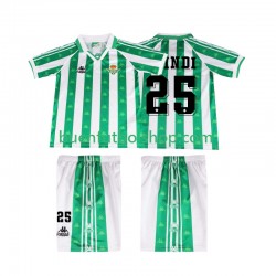 Camiseta de Fútbol Real Betis FINIDI 25 Retro 1996 1997 Primera Equipación Manga Corta Niño Camiseta de Fútbol Real Betis FINIDI 25 Retro 1996 1997 Primera Equipación Manga Corta Niño