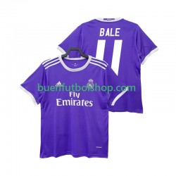 Camiseta de Fútbol Real Madrid BALE 11 Retro 2016 2017 Segunda Equipación Manga Corta Hombre Camiseta de Fútbol Real Madrid BALE 11 Retro 2016 2017 Segunda Equipación Manga Corta Hombre