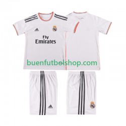 Camiseta de Fútbol Real Madrid Retro 2013 2014 Primera Equipación Manga Corta Niño Camiseta de Fútbol Real Madrid Retro 2013 2014 Primera Equipación Manga Corta Niño