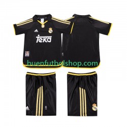 Camiseta de Fútbol Real Madrid Retro 1999 2001 Segunda Equipación Manga Corta Niño Camiseta de Fútbol Real Madrid Retro 1999 2001 Segunda Equipación Manga Corta Niño