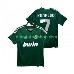 Camiseta de Fútbol Real Madrid Cristiano Ronaldo 7 Retro 2012 2013 Tercera Equipación Manga Corta Hombre
