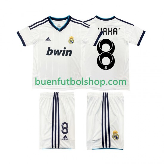 Camiseta de Fútbol Real Madrid KAKA 8 Retro 2012 2013 Primera Equipación Manga Corta Niño Camiseta de Fútbol Real Madrid KAKA 8 Retro 2012 2013 Primera Equipación Manga Corta Niño