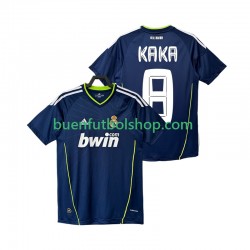 Camiseta de Fútbol Real Madrid KAKA 8 Retro 2010 2011 Segunda Equipación Manga Corta Hombre