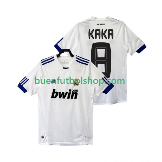 Camiseta de Fútbol Real Madrid KAKA 8 Retro 2010 2011 Primera Equipación Manga Corta Hombre Camiseta de Fútbol Real Madrid KAKA 8 Retro 2010 2011 Primera Equipación Manga Corta Hombre
