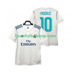 Camiseta de Fútbol Real Madrid MODRIC 10 Retro 2017 Primera Equipación Manga Corta Hombre