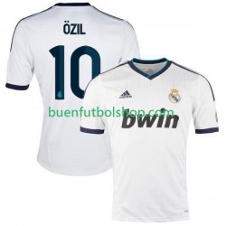 Camiseta de Fútbol Real Madrid Ozil Retro 2012 2013 Primera Equipación Manga Corta Hombre