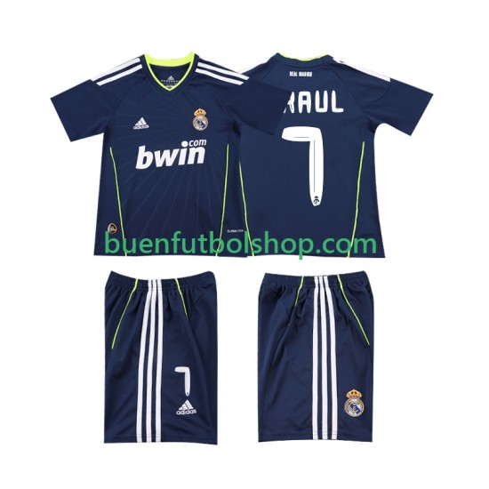 Camiseta de Fútbol Real Madrid PAUL 7 Retro 2010 2011 Segunda Equipación Manga Corta Niño Camiseta de Fútbol Real Madrid PAUL 7 Retro 2010 2011 Segunda Equipación Manga Corta Niño