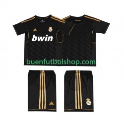 Camiseta de Fútbol Real Madrid Retro 2011 2012 Segunda Equipación Manga Corta Niño Camiseta de Fútbol Real Madrid Retro 2011 2012 Segunda Equipación Manga Corta Niño