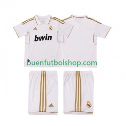 Camiseta de Fútbol Real Madrid Retro 2011 2012 Primera Equipación Manga Corta Niño Camiseta de Fútbol Real Madrid Retro 2011 2012 Primera Equipación Manga Corta Niño