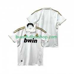 Camiseta de Fútbol Real Madrid Retro 2011 2012 Primera Equipación Manga Corta Hombre Camiseta de Fútbol Real Madrid Retro 2011 2012 Primera Equipación Manga Corta Hombre