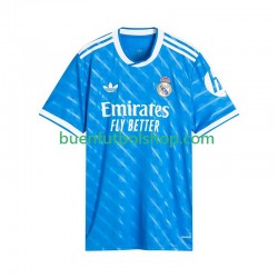 Camiseta de Fútbol Real Madrid 2025-2026 Tercera Equipación Manga Corta Hombre