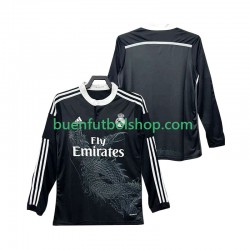 Camiseta de Fútbol Real Madrid Retro 2014 2015 Tercera Equipación Manga Larga Hombre Camiseta de Fútbol Real Madrid Retro 2014 2015 Tercera Equipación Manga Larga Hombre