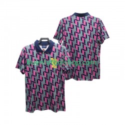 Camiseta de Fútbol Escocia Retro 1988 1989 Segunda Equipación Manga Corta Hombre