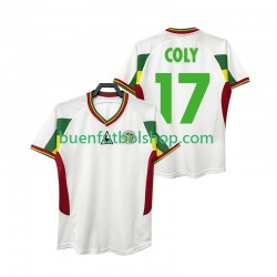 Camiseta de Fútbol Senegal COLY 17 Retro 2002 Primera Equipación Manga Corta Hombre Camiseta de Fútbol Senegal COLY 17 Retro 2002 Primera Equipación Manga Corta Hombre