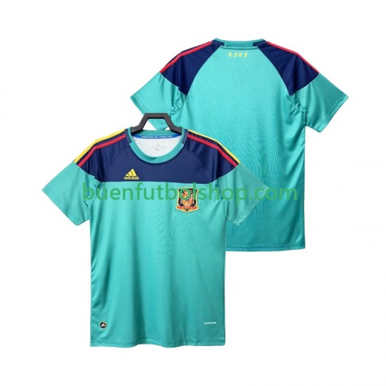 Camiseta de Fútbol España Portero Retro 2010 Primera Equipación Manga Corta Hombre Camiseta de Fútbol España Portero Retro 2010 Primera Equipación Manga Corta Hombre