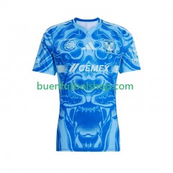 Camiseta de Fútbol Tigres UANL 2025-2026 Segunda Equipación Manga Corta Hombre