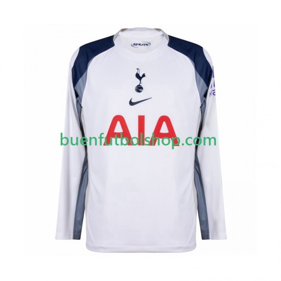 Camiseta de Fútbol Tottenham Hotspur 2025-2026 Primera Equipación Manga Larga Hombre