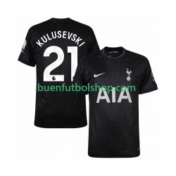 Camiseta de Fútbol Tottenham Hotspur Kulusevski 21 2025-2026 Segunda Equipación Manga Corta Hombre