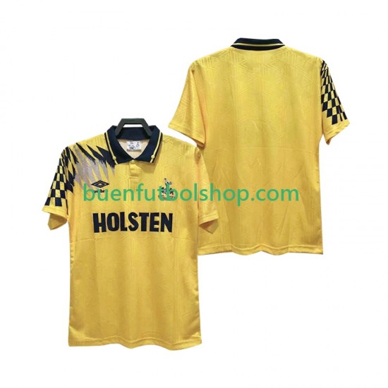 Camiseta de Fútbol Tottenham Hotspur Retro 1992 1994 Segunda Equipación Manga Corta Hombre Camiseta de Fútbol Tottenham Hotspur Retro 1992 1994 Segunda Equipación Manga Corta Hombre