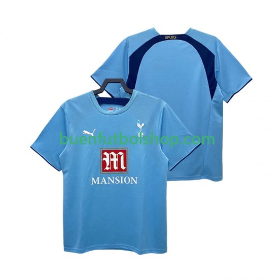 Camiseta de Fútbol Tottenham Hotspur Retro 2006 2007 Segunda Equipación Manga Corta Hombre Camiseta de Fútbol Tottenham Hotspur Retro 2006 2007 Segunda Equipación Manga Corta Hombre