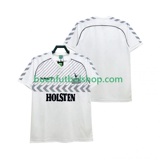 Camiseta de Fútbol Tottenham Hotspur Retro 1986 Primera Equipación Manga Corta Hombre