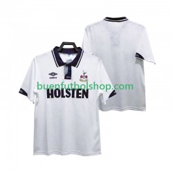 Camiseta de Fútbol Tottenham Hotspur Retro 1991 1993 Primera Equipación Manga Corta Hombre