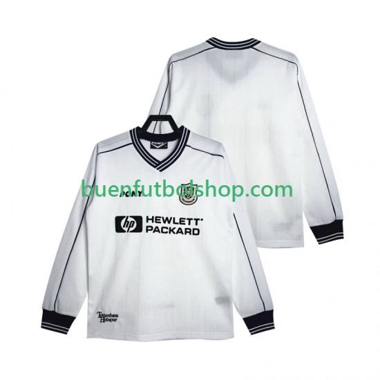 Camiseta de Fútbol Tottenham Hotspur Retro 1997 1999 Primera Equipación Manga Larga Hombre Camiseta de Fútbol Tottenham Hotspur Retro 1997 1999 Primera Equipación Manga Larga Hombre