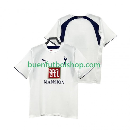 Camiseta de Fútbol Tottenham Hotspur Retro 2006 2007 Primera Equipación Manga Corta Hombre Camiseta de Fútbol Tottenham Hotspur Retro 2006 2007 Primera Equipación Manga Corta Hombre