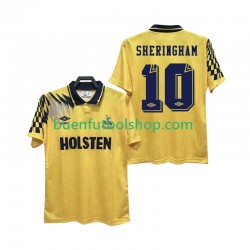 Camiseta de Fútbol Tottenham Hotspur SHERINGHAM 10 Retro 1992 1994 Segunda Equipación Manga Corta Hombre