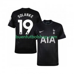 Camiseta de Fútbol Tottenham Hotspur Solanke 19 2025-2026 Segunda Equipación Manga Corta Hombre