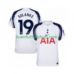 Camiseta de Fútbol Tottenham Hotspur Solanke 19 2025-2026 Primera Equipación Manga Corta Hombre