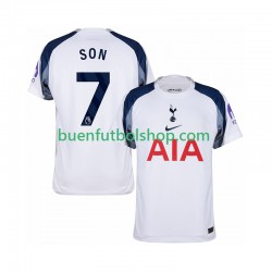 Camiseta de Fútbol Tottenham Hotspur Son Heung-Min 7 2025-2026 Primera Equipación Manga Corta Hombre
