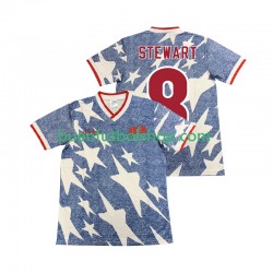 Camiseta de Fútbol Estados Unidos STEWART 8 Retro 1994 Segunda Equipación Manga Corta Hombre