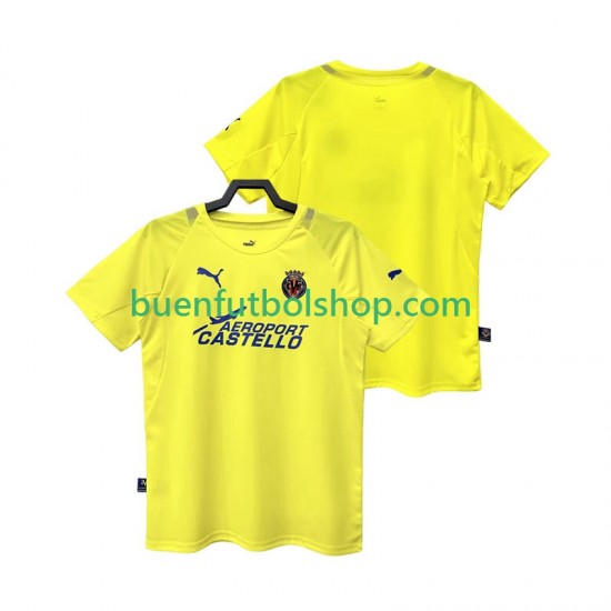 Camiseta de Fútbol Villarreal CF Retro 2005 2006 Primera Equipación Manga Corta Hombre Camiseta de Fútbol Villarreal CF Retro 2005 2006 Primera Equipación Manga Corta Hombre