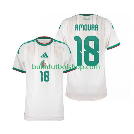 Camiseta de Fútbol Argelia Mohamed Amoura 18 2026 Primera Equipación Manga Corta Hombre