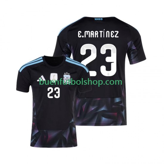 Camiseta de Fútbol Argentina Portero Emiliano Martinez 23 World Cup 2026 Primera Equipación Manga Corta Hombre