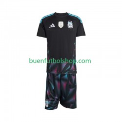 Camiseta de Fútbol Argentina Portero World Cup 2026 Primera Equipación Manga Corta Niño