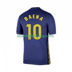 Camiseta de Fútbol Atlético Madrid Alex Baena 10 2025-2026 Segunda Equipación Manga Corta Hombre