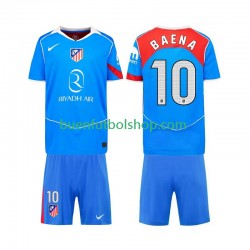 Camiseta de Fútbol Atlético Madrid Alex Baena 10 2025-2026 Tercera Equipación Manga Corta Niño