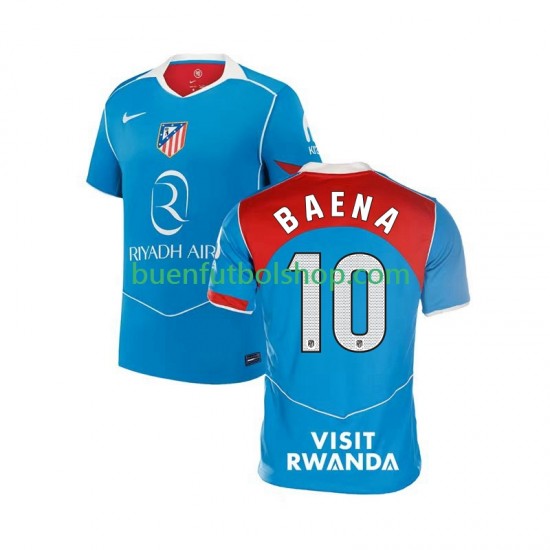 Camiseta de Fútbol Atlético Madrid Alex Baena 10 2025-2026 Tercera Equipación Manga Corta Hombre