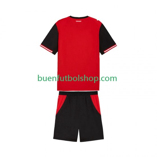 Camiseta de Fútbol Austria World Cup 2026 Primera Equipación Manga Corta Niño