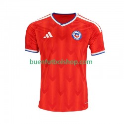 Camiseta de Fútbol Chile 2026 Primera Equipación Manga Corta Hombre