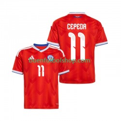 Camiseta de Fútbol Chile Lucas Cepeda 11 2026 Primera Equipación Manga Corta Hombre
