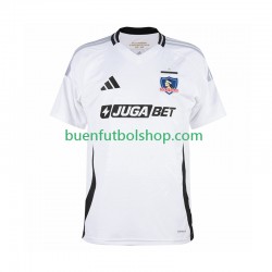 Camiseta de Fútbol Colo-Colo 2025-2026 Primera Equipación Manga Corta Hombre