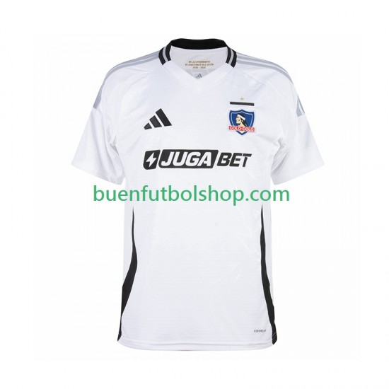 Camiseta de Fútbol Colo-Colo 2025-2026 Primera Equipación Manga Corta Hombre
