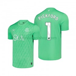 Camiseta de Fútbol Everton Portero Pickford 1 2025-2026 Primera Equipación Manga Corta Hombre